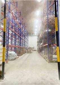 Industrial storage warehouse shelving systems
