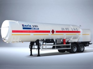 Good Wholesale Vendors CNG Gas - LNG refueling semi-trailer – Enric