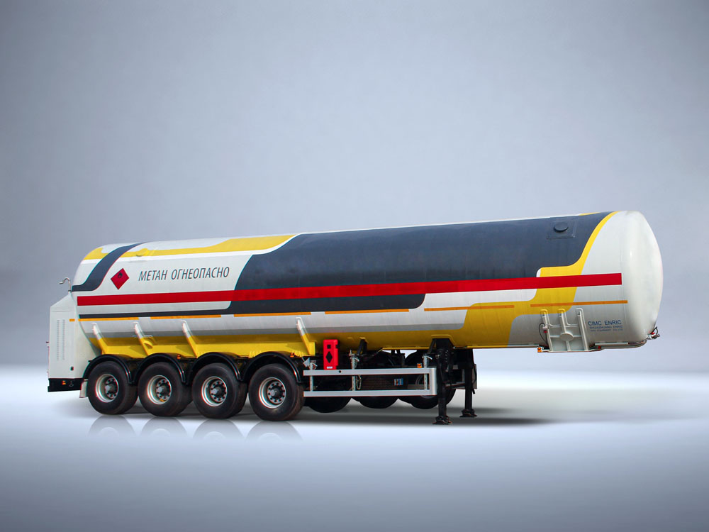 China Manufacturer for CNG Cylinder Cost - LNG transport semi-trailer – Enric detail pictures