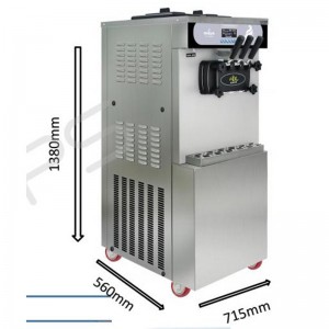 Meilleur prix pour la Chine S110f Soft Serve Ice Cream Machine / Frozen Yogort Machine