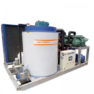OEM manufacturer Snowkey Ice Machine - flake ice machine-air cooled-10T – CENTURY SEA