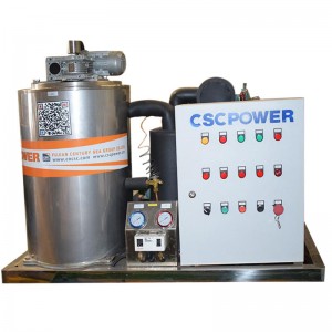 Top Quality Flake Ice Machine Evaporator - Seawater flake ice machine-5T – CENTURY SEA