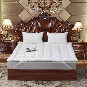 Factory wholesale King Size Bed Mattress Cover - 100% Cotton Comfort Mattress Topper – Spring-Tex