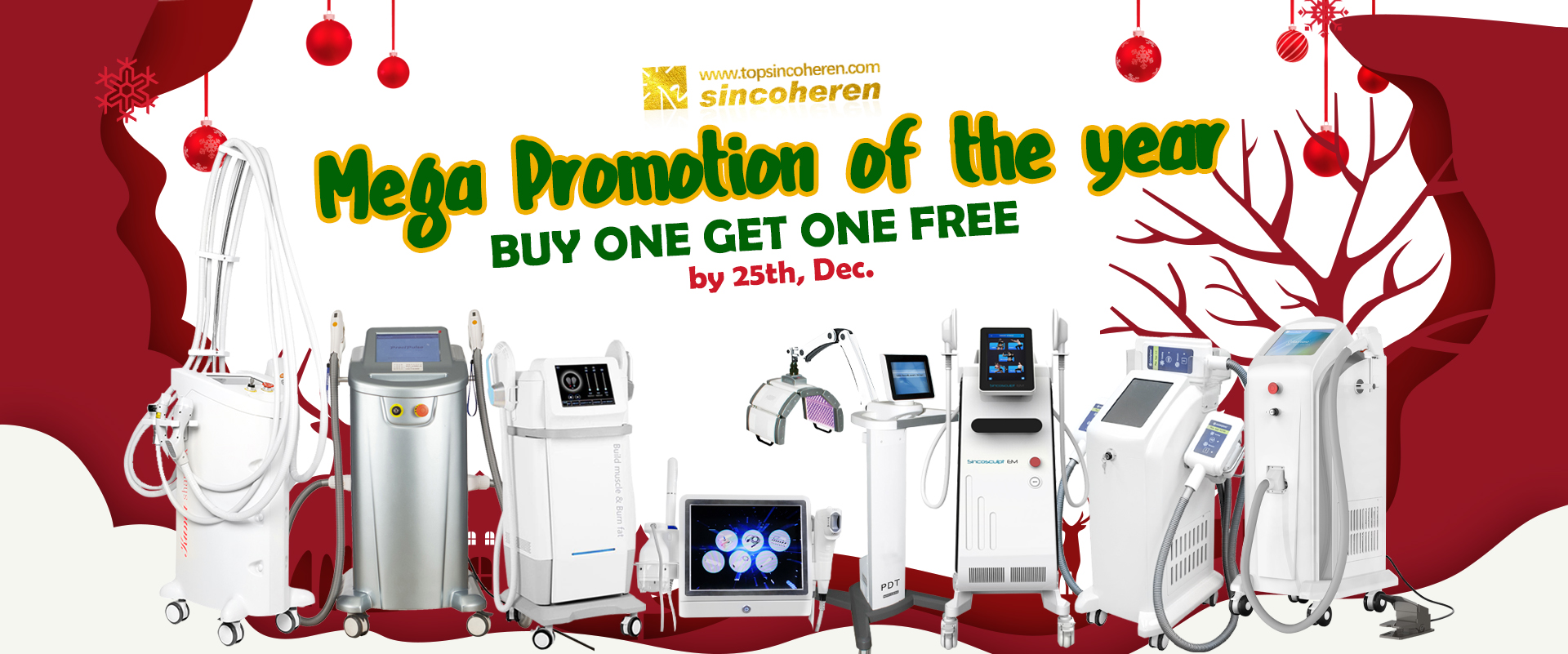 Topsincoheren Christmas promotion of the year - Buy one get one free