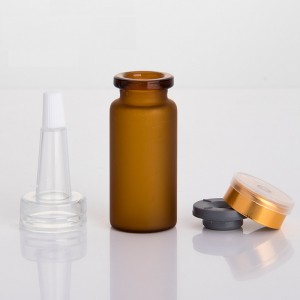 Special Design for Mini Fragrance Bottles - Amber Frosted Small Vials For Essential Oils – Comi