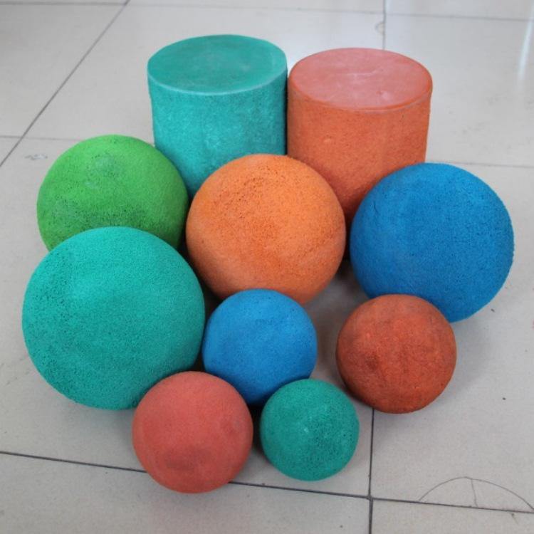China Rubber Sponge Clean out Balls for Concrete Pump Truck factory and