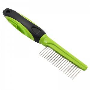 OEM/ODM Manufacturer Pet Comb That Cuts Hair - Pet Detangler Finishing Comb – Kudi