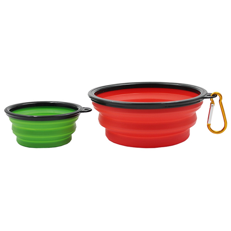 Fast delivery Metal Dog Bowls - Collapsible Dog Food And Water Bowl – Kudi