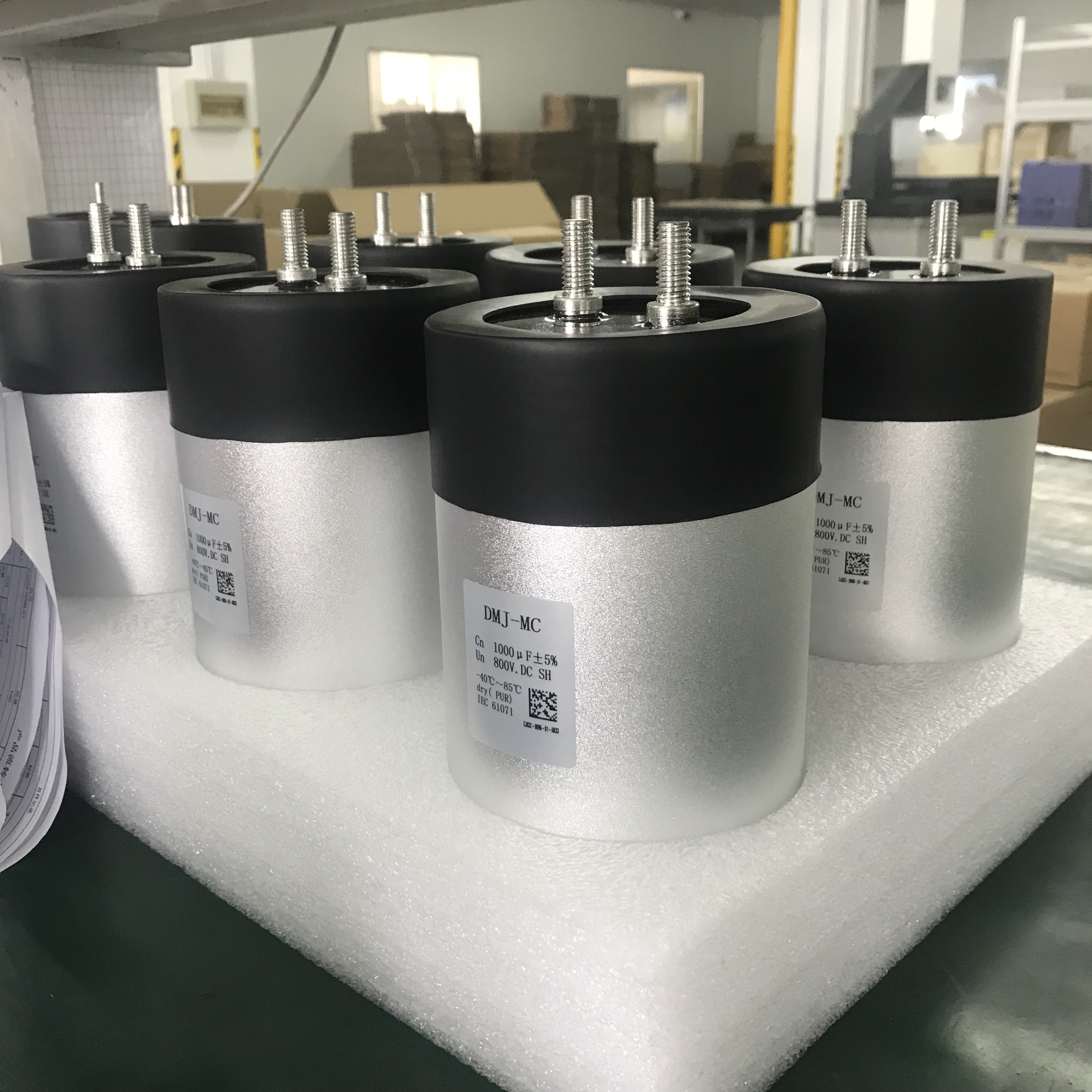 China High voltage DC film capacitors for power conversion factory and