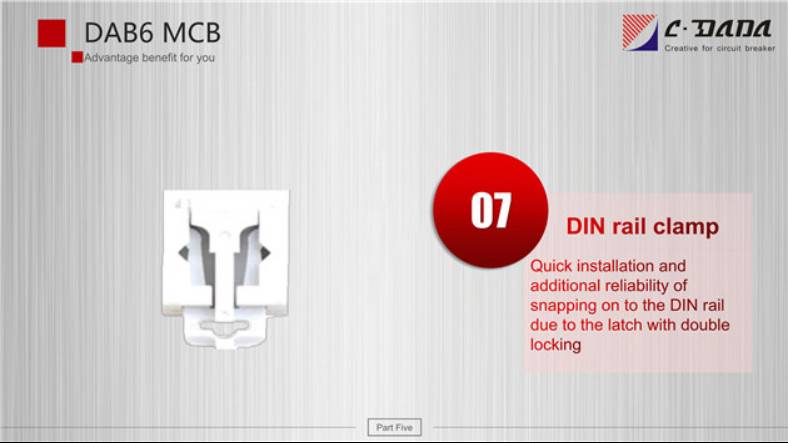 DAB6 series Miniature Circuit breaker(MCB)2332