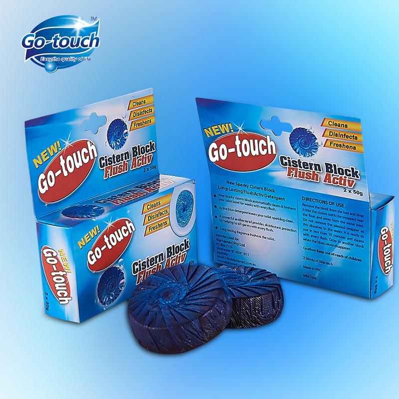 Go-Touch 2*50g Toilet Cleaner Block Featured Image