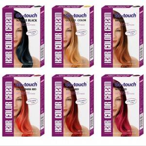 Go-touch 30ml*2 Cream Hair Dye of Semi Permanent