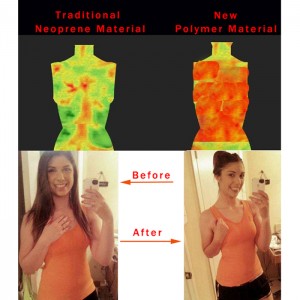 DANSHOW Womens Polymer Sauna Vest Sweat Tank top Weight Loss Shirts with Zipper
