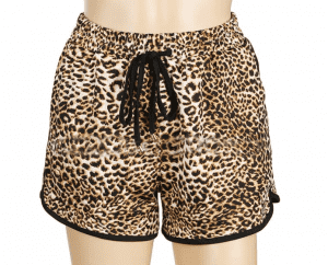 2021 Customized Oem Fashion Swim leopard-print-shorts Sexy ladies Beach Shorts