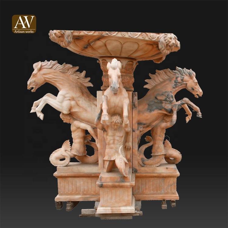 Wholesale stone garden products marble water fountain sale