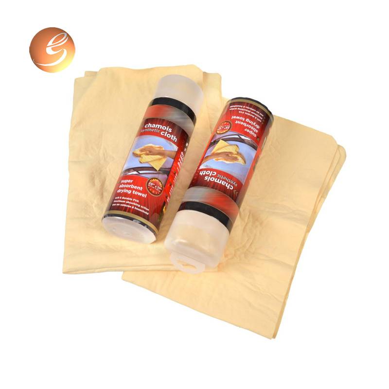 Factory wholesale pva chamois leather for cleaning