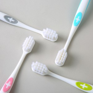 ten thousand hair toothbrush are softly designed can not hurt the gums