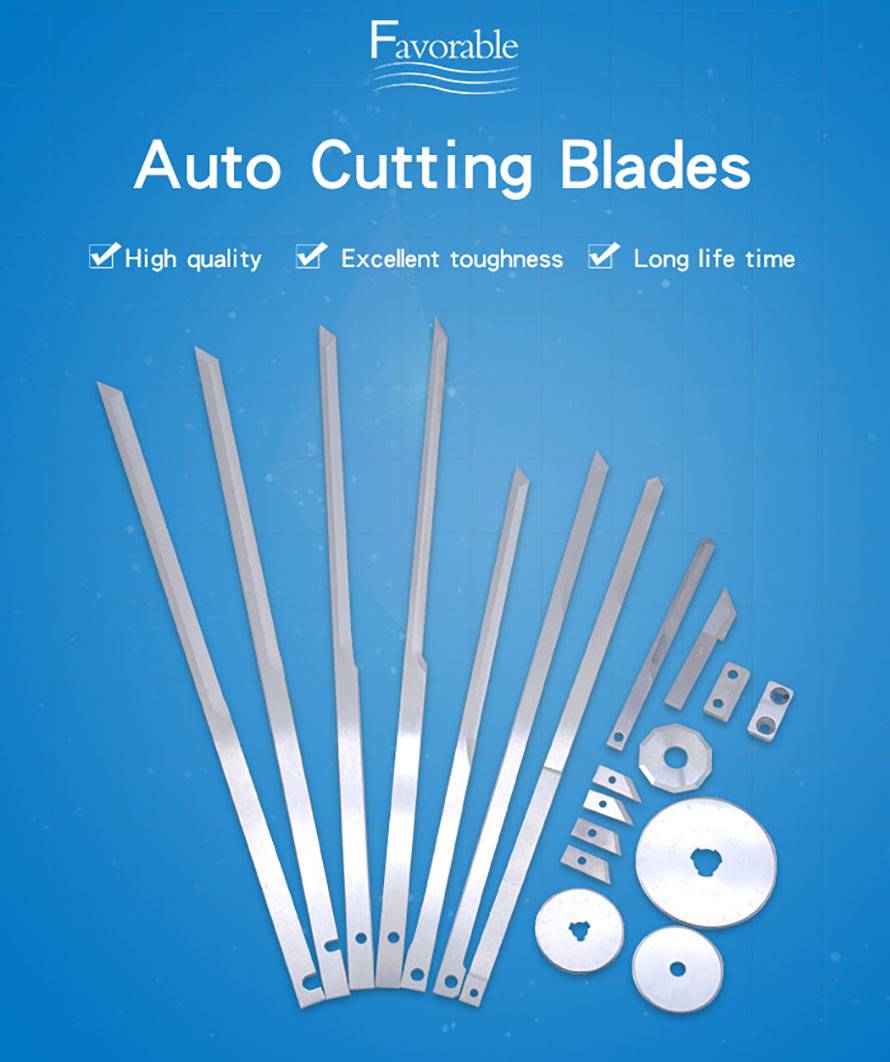 Customize cutting blade for different kinds of auto cutter machines1