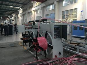 3 layer PERT (glue, UVH) pipe production line