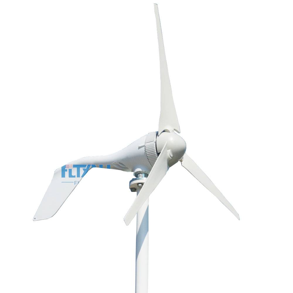 China Micro wind turbine use permanent magnet generator 100W 200w