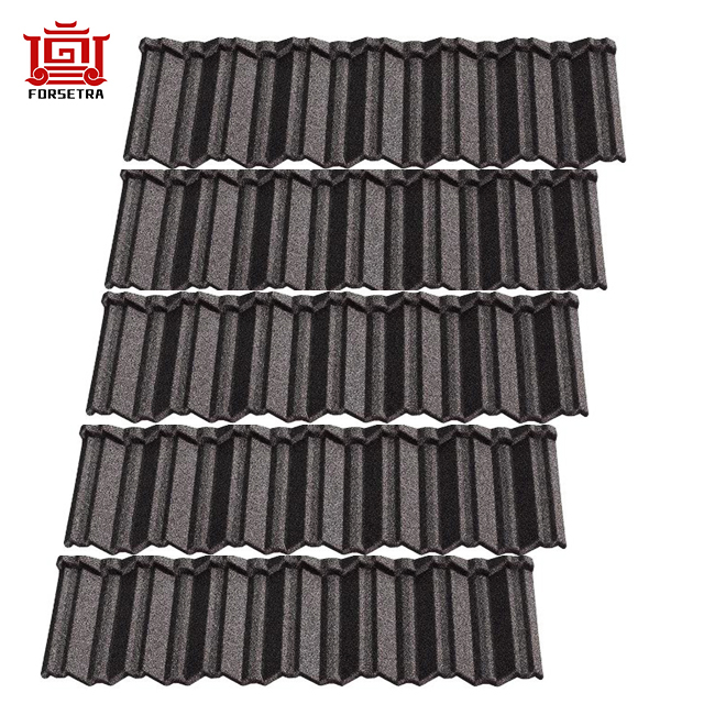 Popular Classical Tile in Nigeria Lagos Stone Coated Steel Aluminum Roofing Sheet