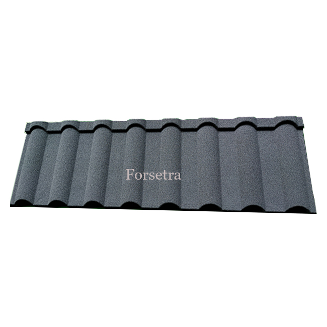 Wind Resistance Waterproofing Building Materials Colorful Stone Metal Roof Tile Factory