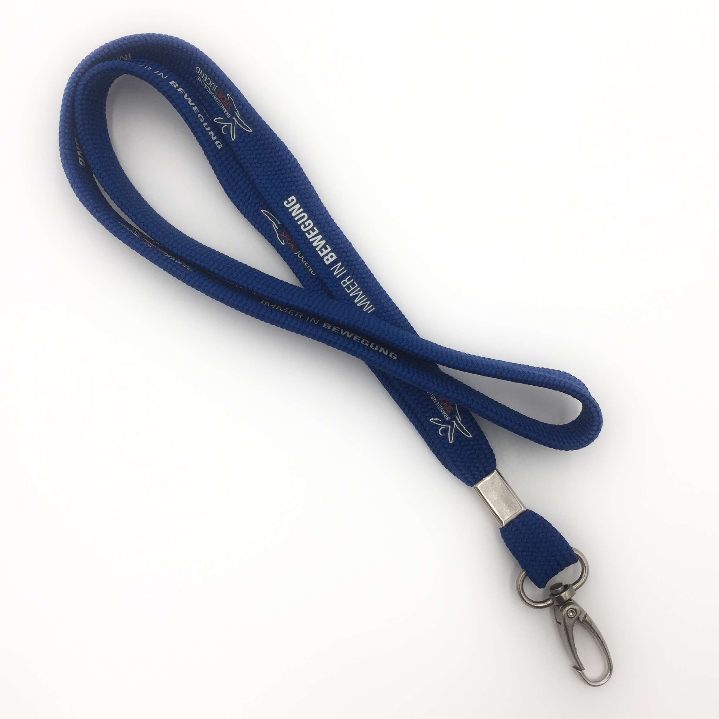 High Quality Lobster Tube Lanyards - High Density ECO Customize Cord Lanyards With Your Own Graphical Design In Exhibition Trade Show Event – Bison