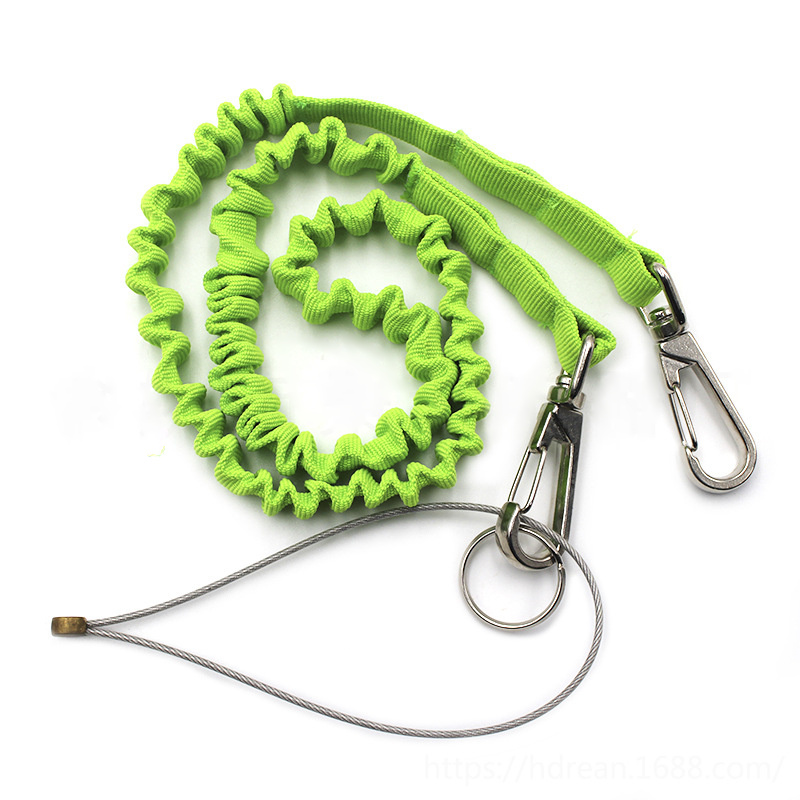 High Quality Tool Lanyard Retractable - Tool Lanyard With Double Clips And Adjustable – Bison