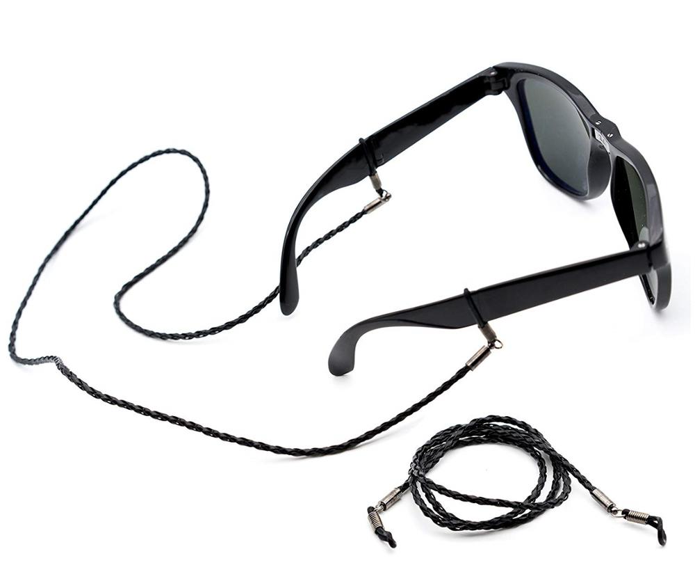 Professional China Floating Sunglasses Lanyard – Adjustable fashion leather eye glasses strap, sunglasses retainer, leather glasses cord – Bison