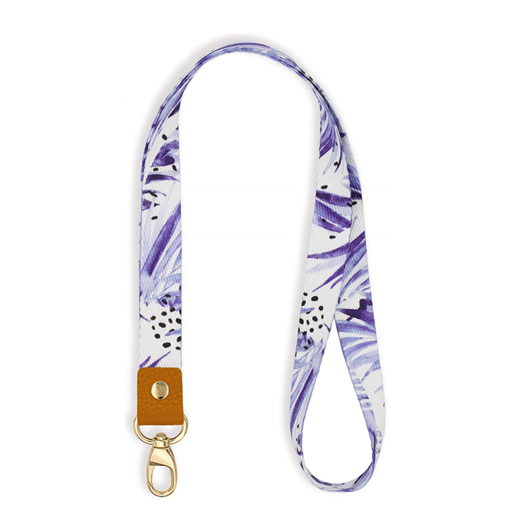 High Quality Heat Transfer Lanyards – Sublimation Printing Logo and Blue Color funny lanyards – Bison