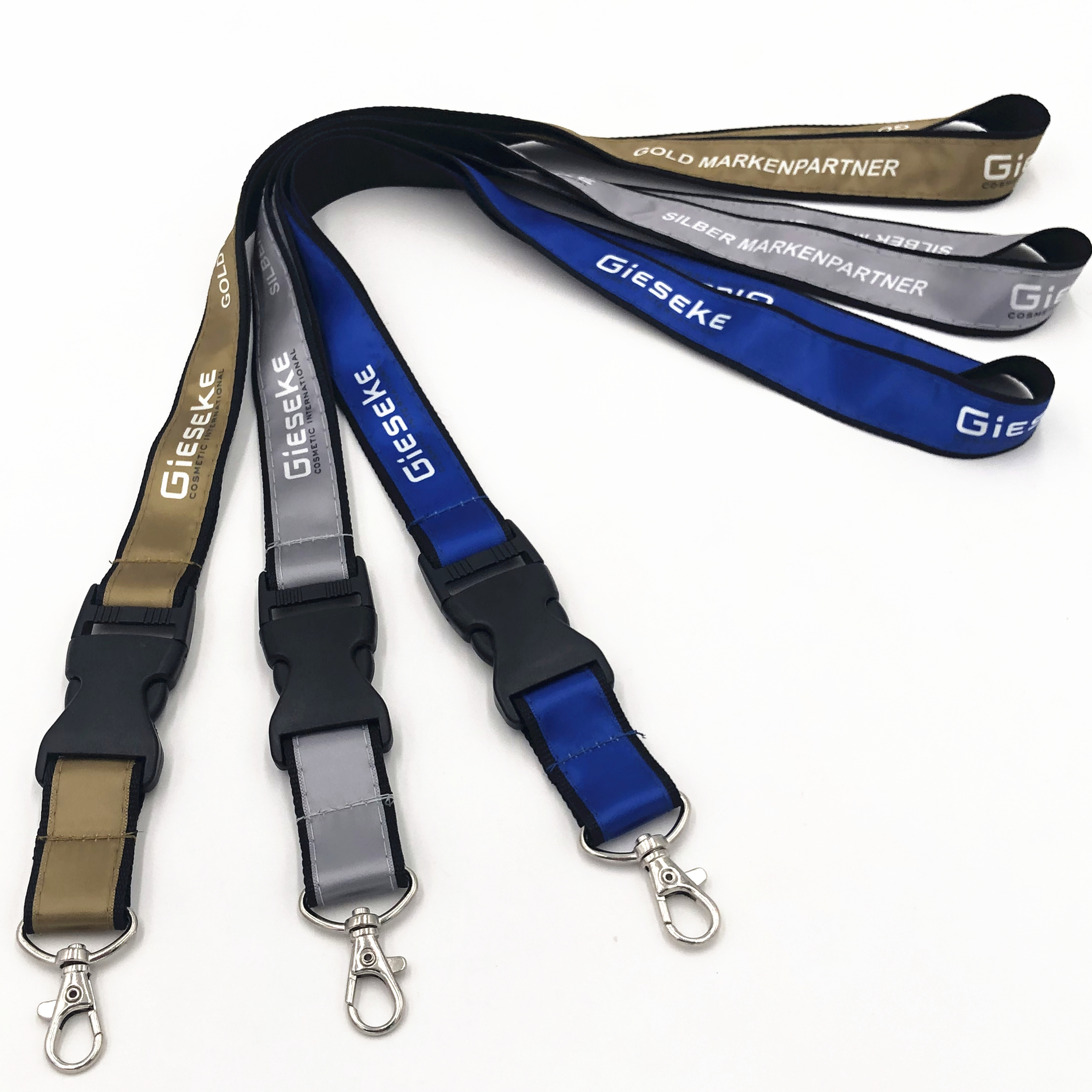 Professional China Eco Friendly Bamboo Lanyard – Eco-friendly Premium Quality Detachable Buckle Release Two Layer Printed Lanyards – Bison