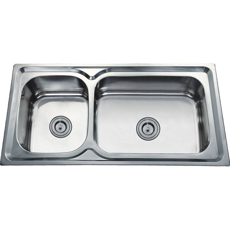 Good Quality Kitchen Accessories - Double Bowls Without Panel DE9550A – Jiawang