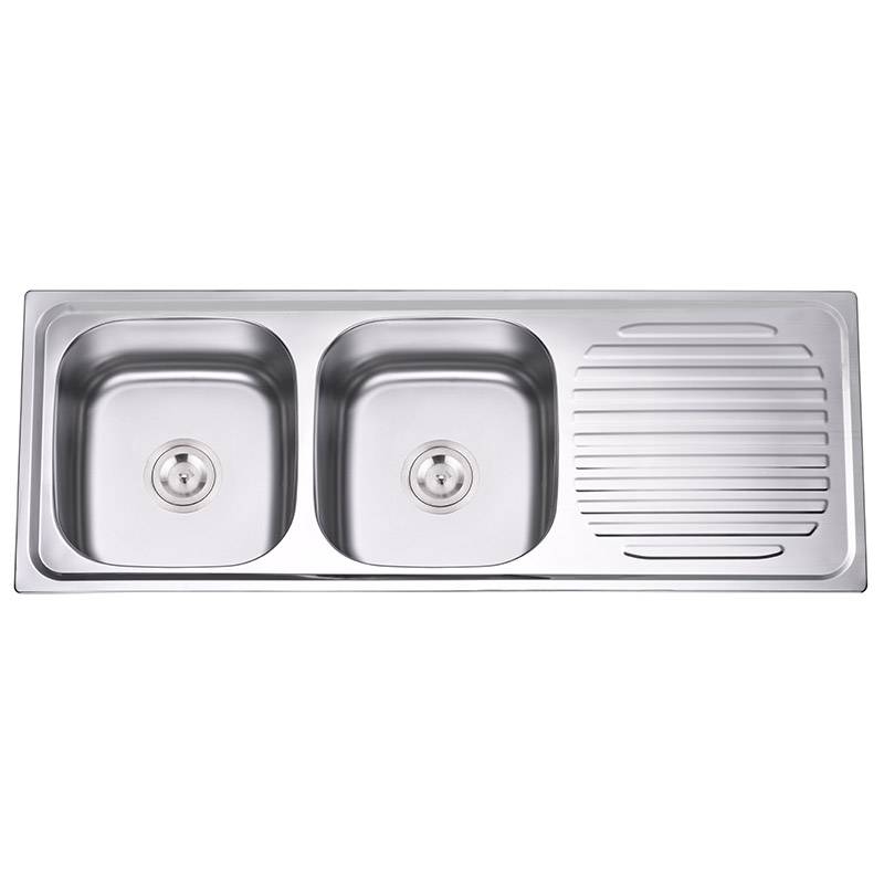 New Delivery for Popular Sink - Double Bowls With Panel DS12046 – Jiawang