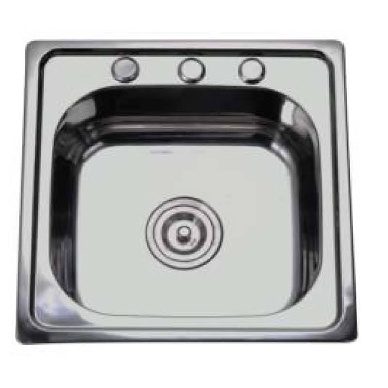 Newly Arrival Sink In Granite - Single Bowl without Panel GE4545 – Jiawang