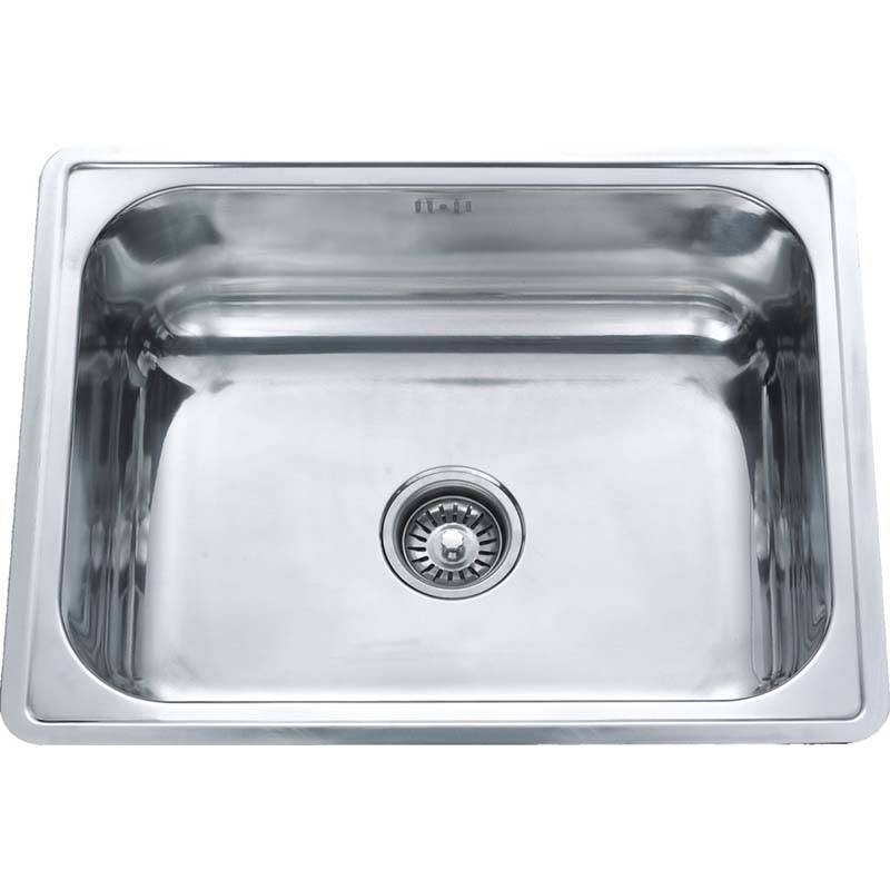 Factory directly supply 8 Kitchen Faucet - Single Bowl without Panel GE6045B – Jiawang