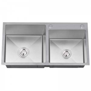 OEM/ODM Supplier Farm Sink - Handmade Double Bowls HM7843 – Jiawang