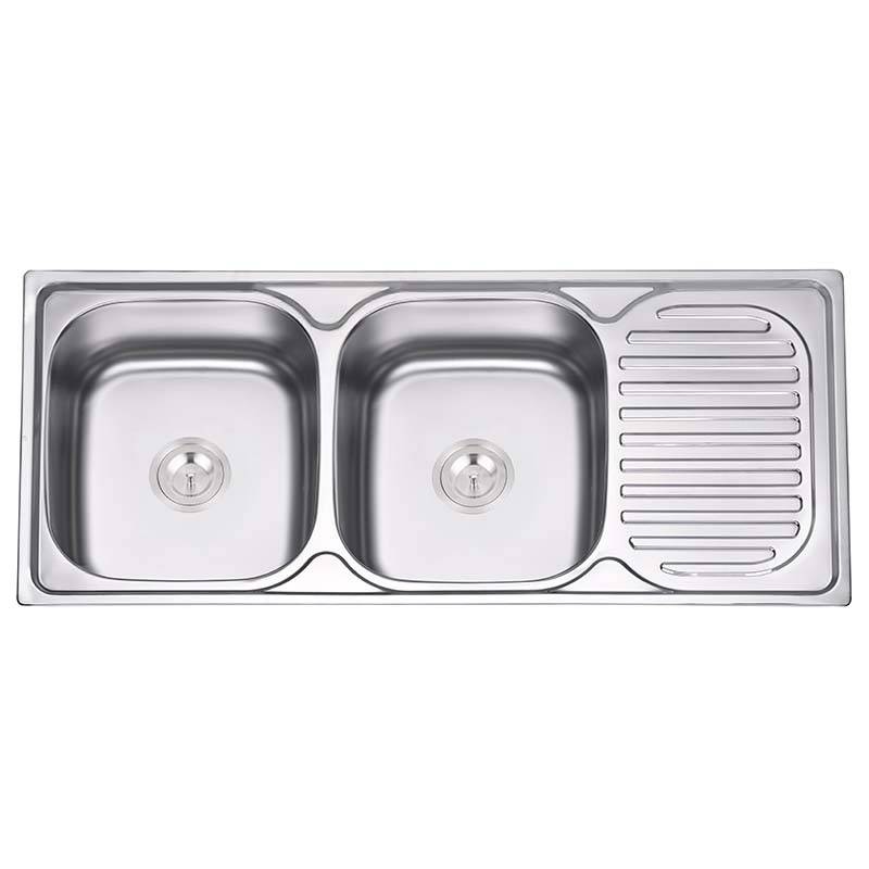 Fixed Competitive Price Basin Sink - Double Bowls With Panel JW11048 – Jiawang