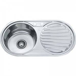 201 Stainless Steel Kitchen Sink - Round Bowls ND8545B – Jiawang