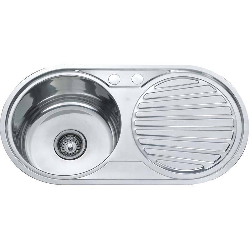 Bottom price Portable Kitchen Sink - Round Bowls ND8545B – Jiawang