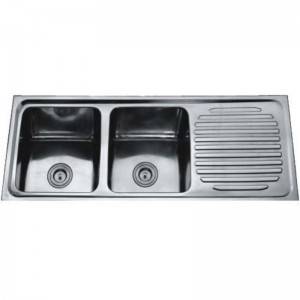 Manufacturer for Stainless Steel Kitchen Sink - Double Bowls With Panel RS12046 – Jiawang