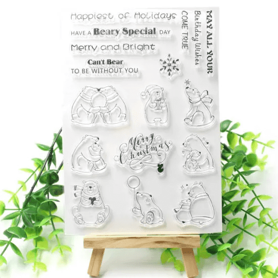 Newly Arrival Card Making Supplies Cheap - Wholesale Scrapbook Clear Stamp for DIY Craft – Glitz Creatif detail pictures