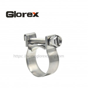 Factory supplied Clamps For Round Pipe - Mini hose clamp – Glorex