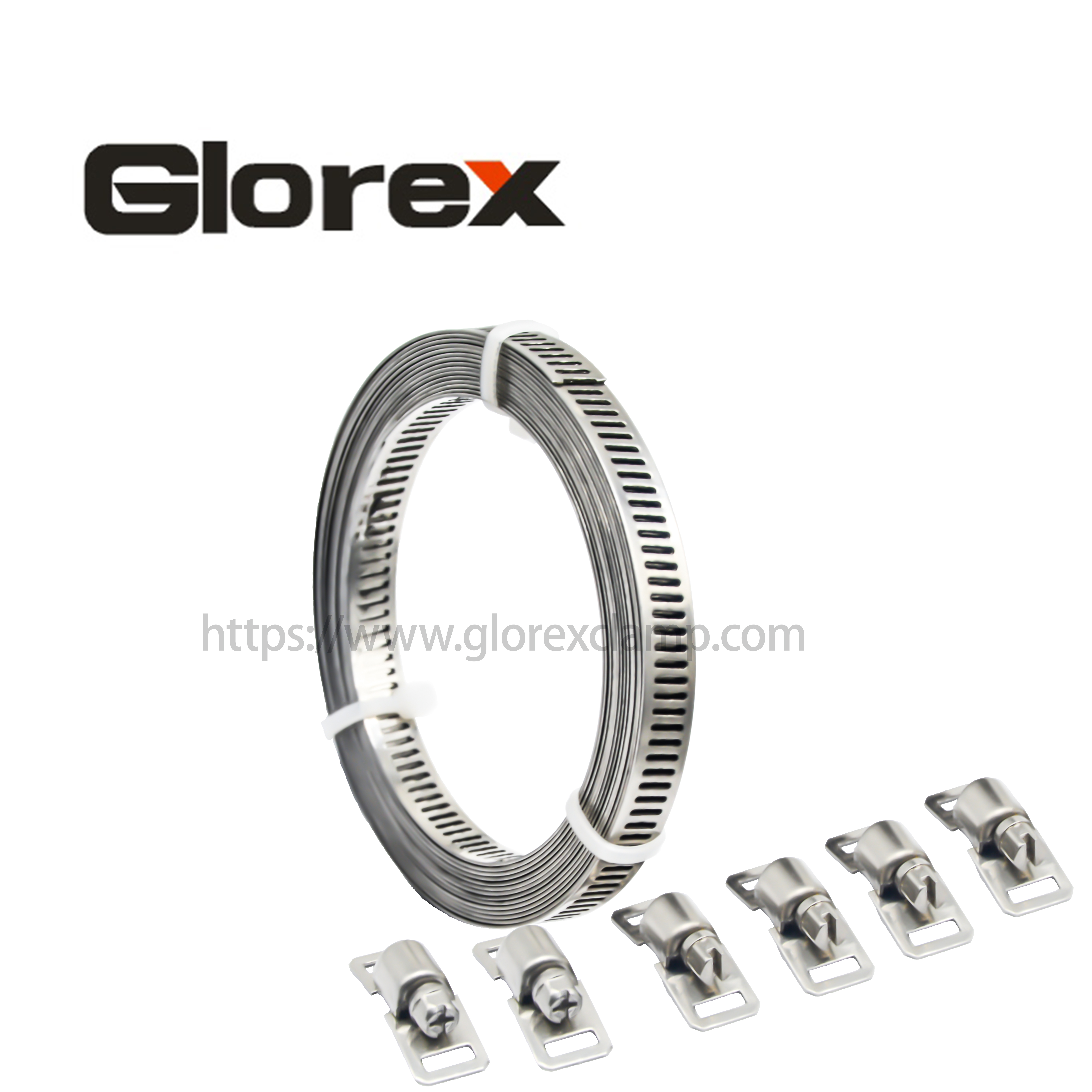 Wholesale Hose Pipe Clamp - 8mm American set – Glorex