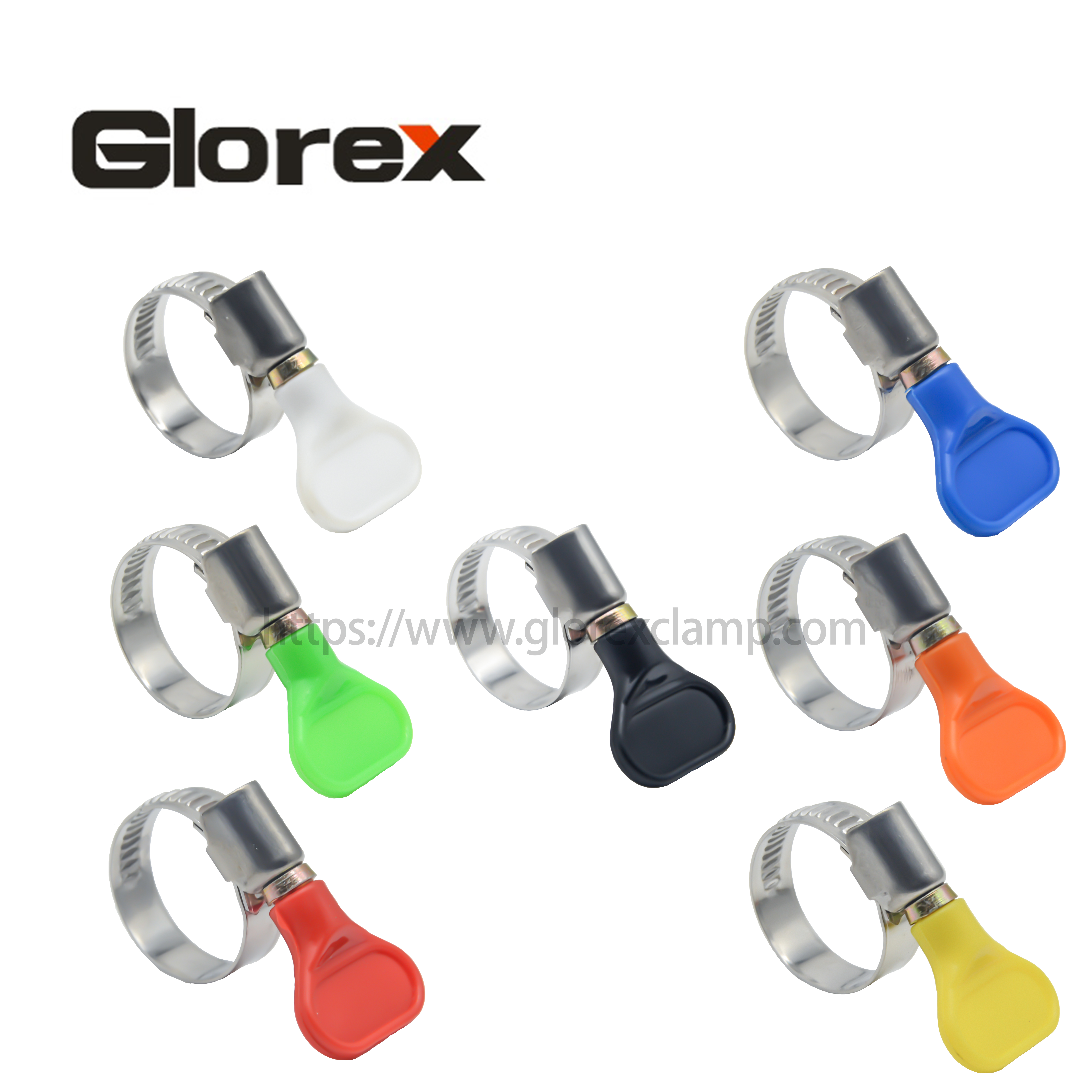 Factory wholesale Clamp For Water Hose - German type hose clamp with handle – Glorex