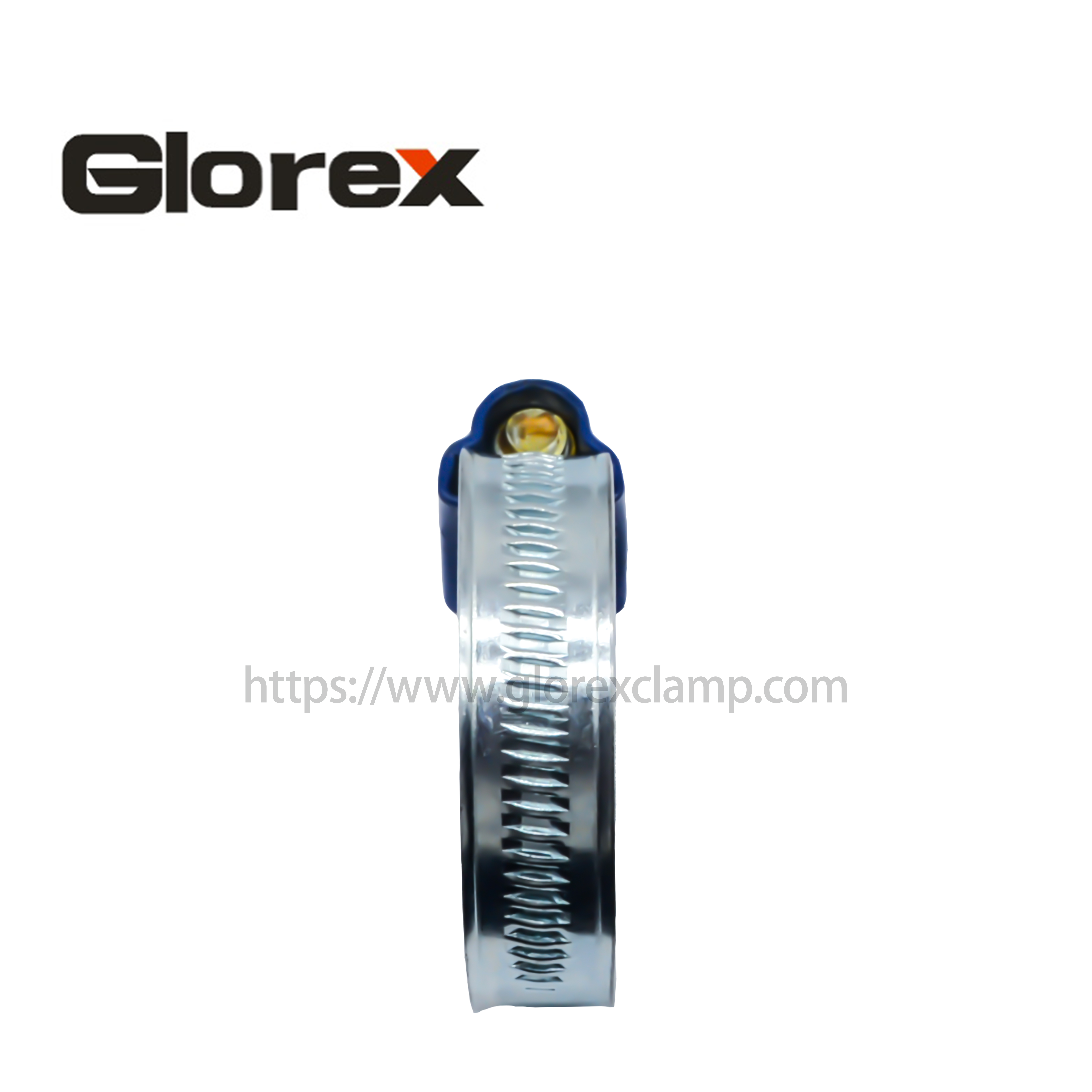 Professional Design Air Compressor Hose Clamp - British type hose clamp with tube housing – Glorex detail pictures