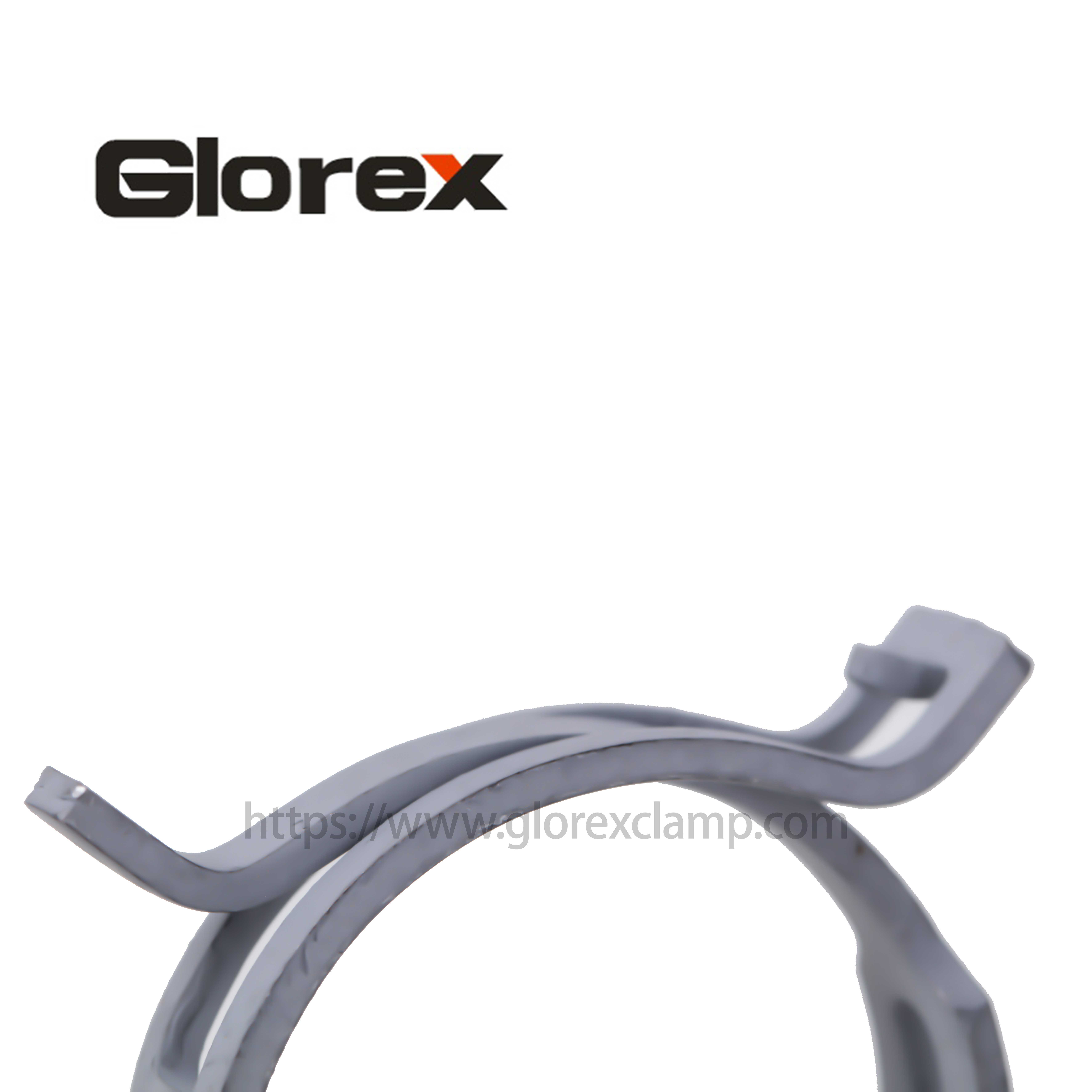 Factory Price Half Inch Pipe Clamp - Spring hose clamp – Glorex detail pictures