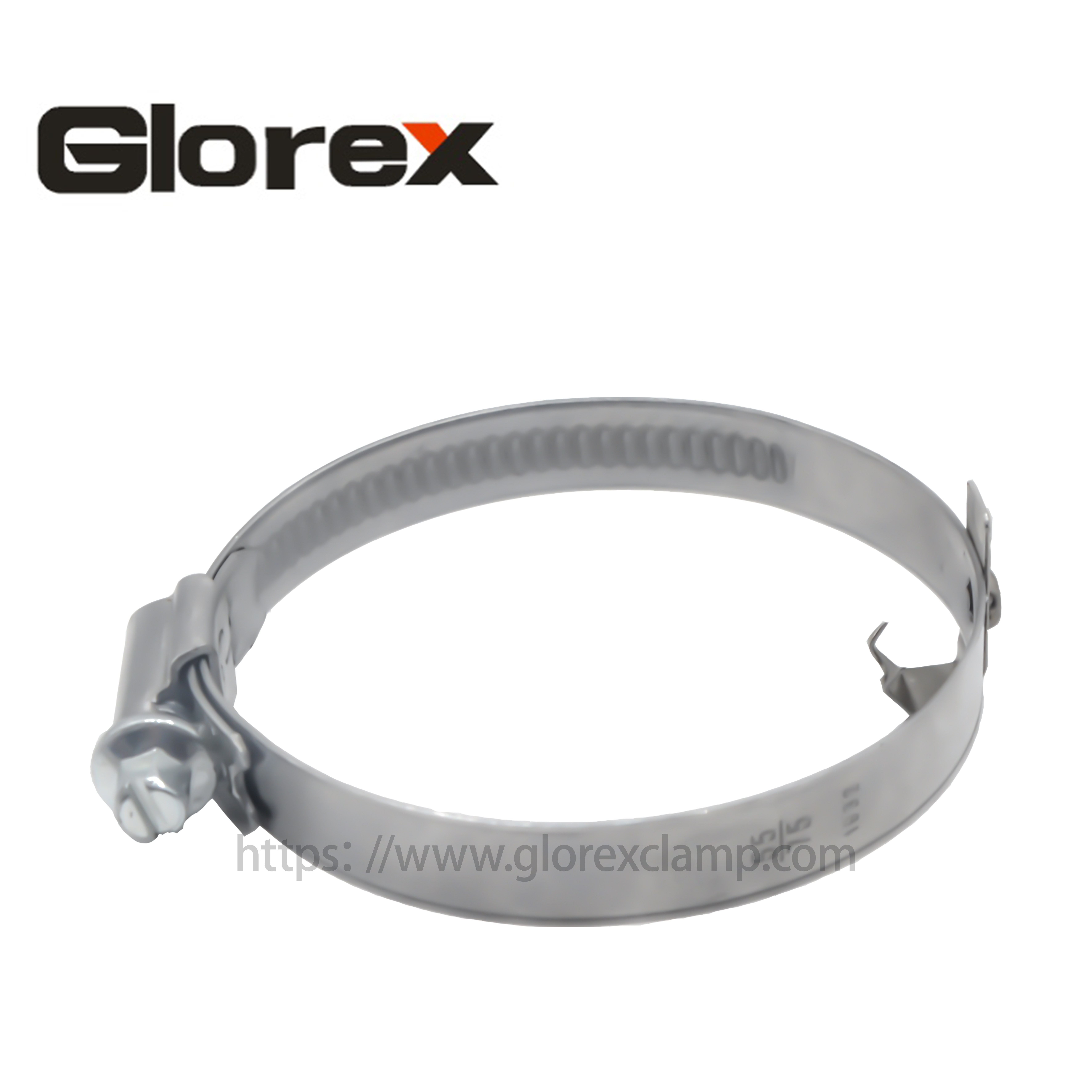 Excellent quality Zinc Plated Hose Clamps - German type hose clamp without welding – Glorex detail pictures
