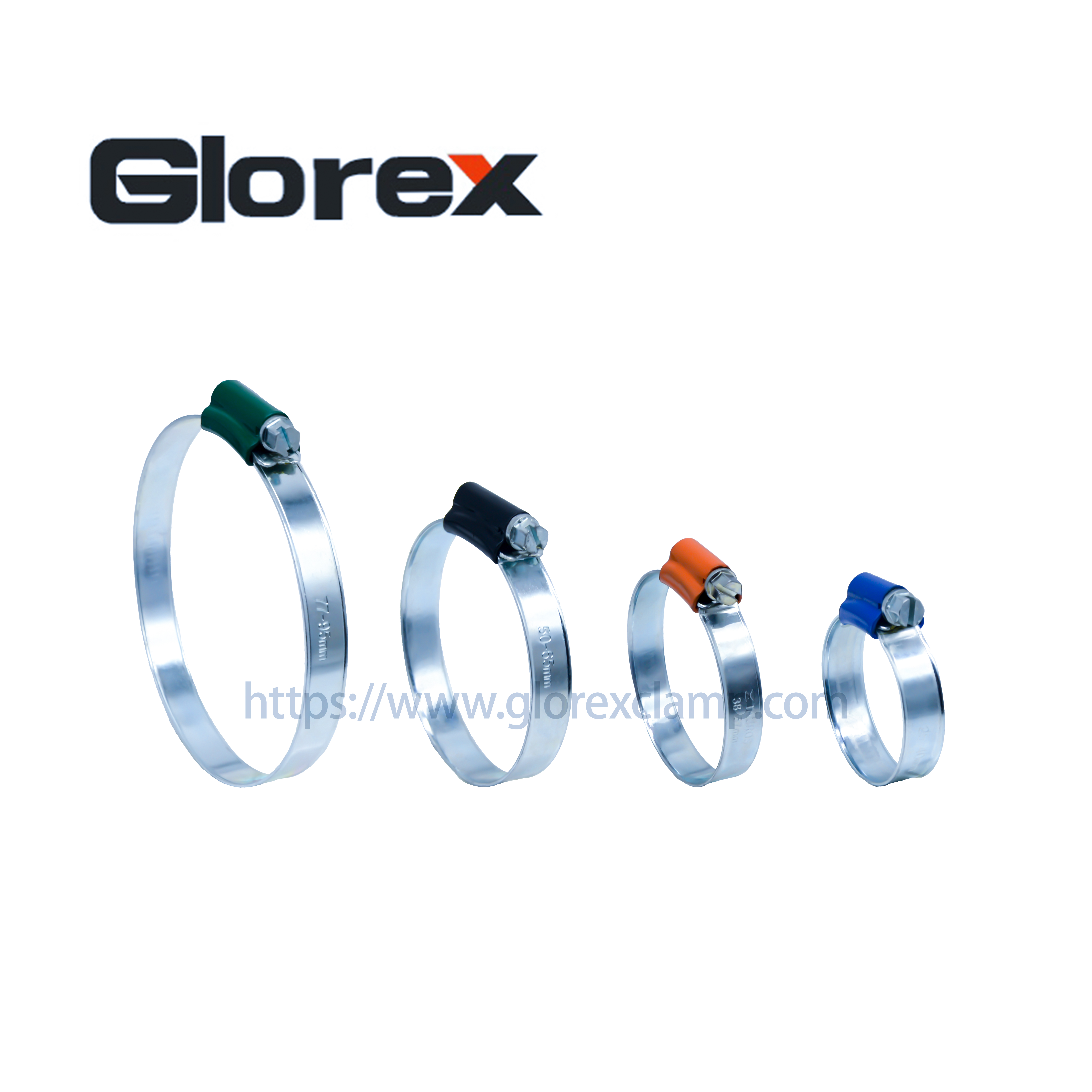 Manufactur standard Efi Hose Clamps - British type hose clamp with tube housing – Glorex