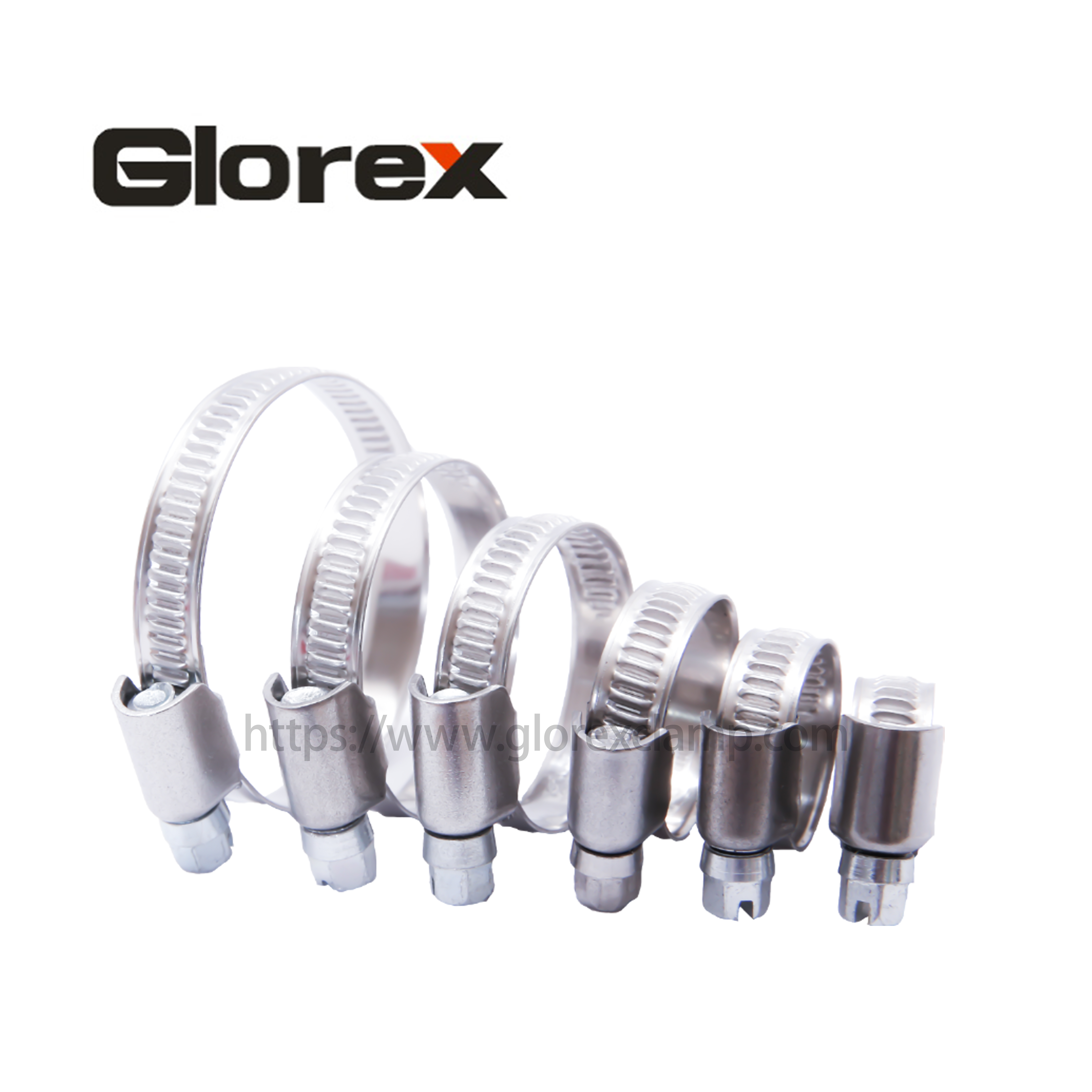 OEM/ODM Supplier Clamp Hose Stainless Steel - German type hose clamp – Glorex