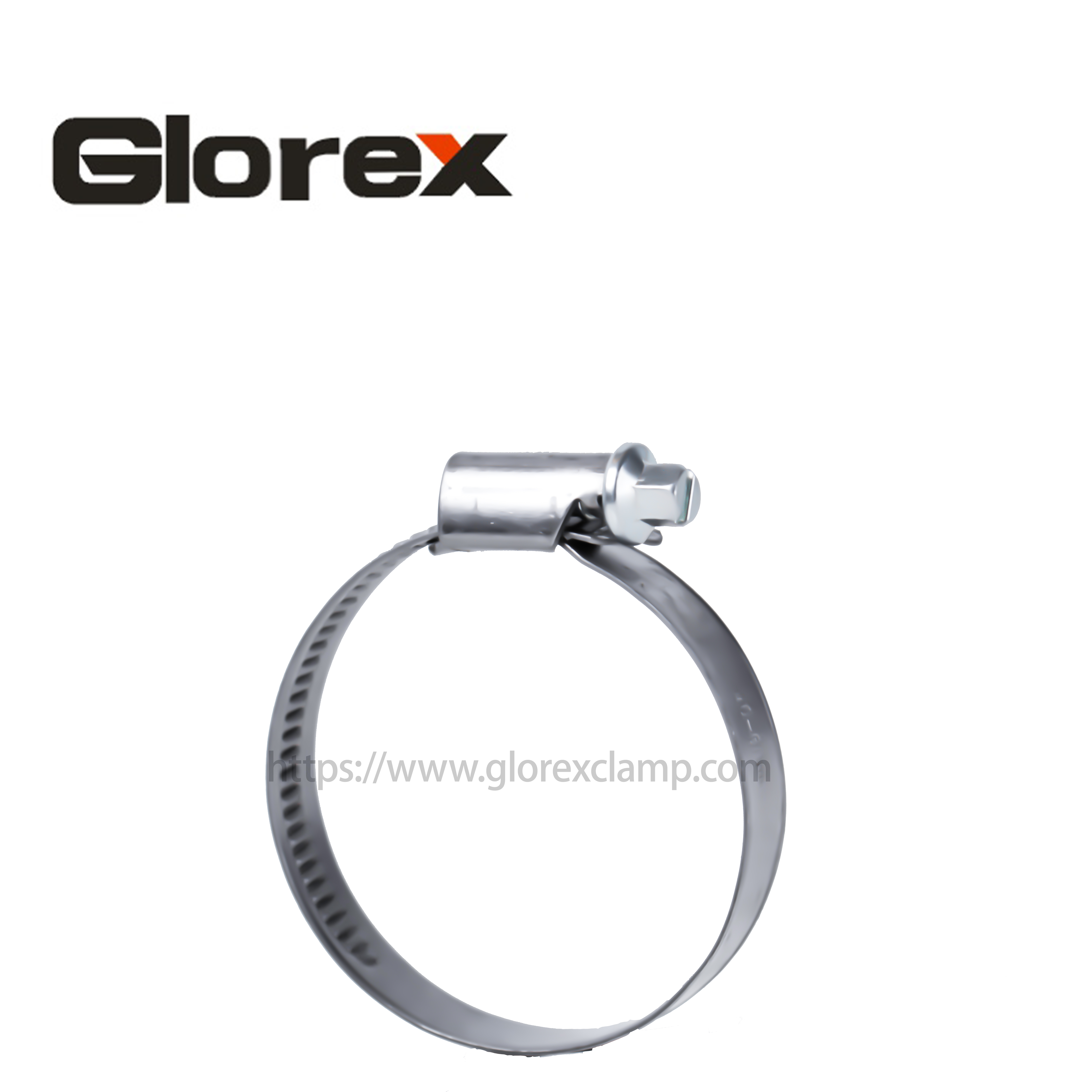 OEM/ODM China China Custom Made U Shape Zinc Plated Metal Stainless Steel Hose Clamp - German type hose clamp without welding – Glorex